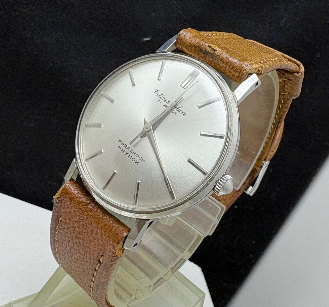 835/稼働 美品 シチズン デラックス 手巻き Citizen Deluxe