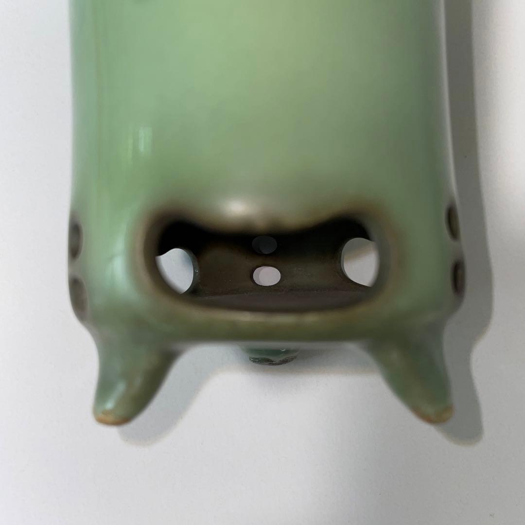 青磁鉢　植木鉢　蘭鉢