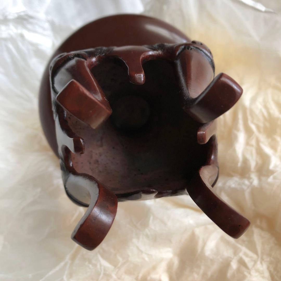 蠟型鋳銅　燭台　銀雅堂　木箱入