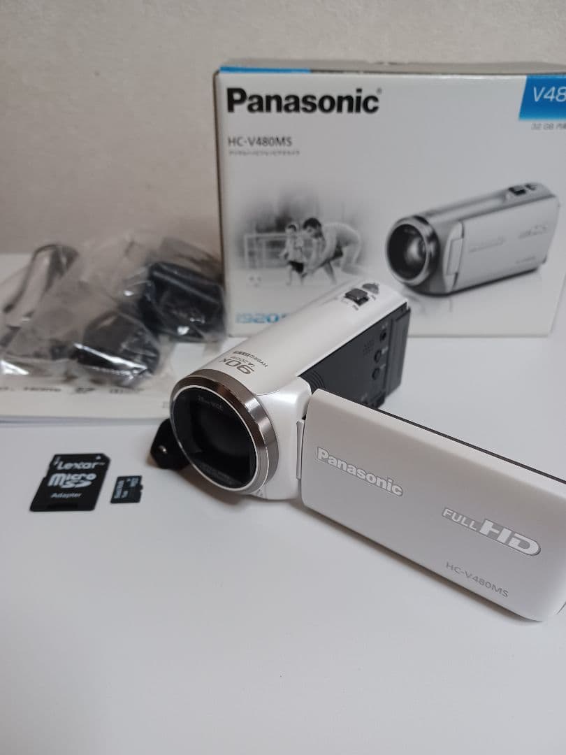 「美品」ビデオカメラ Panasonic HC-V480MS 32GB