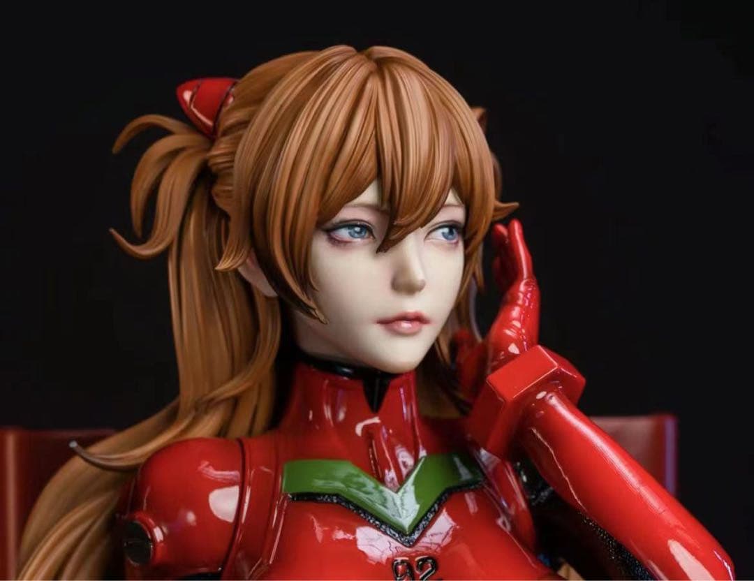 新世紀エヴァンゲリオン アスカ ガレージキット ガレキ スタチュー ①⑧