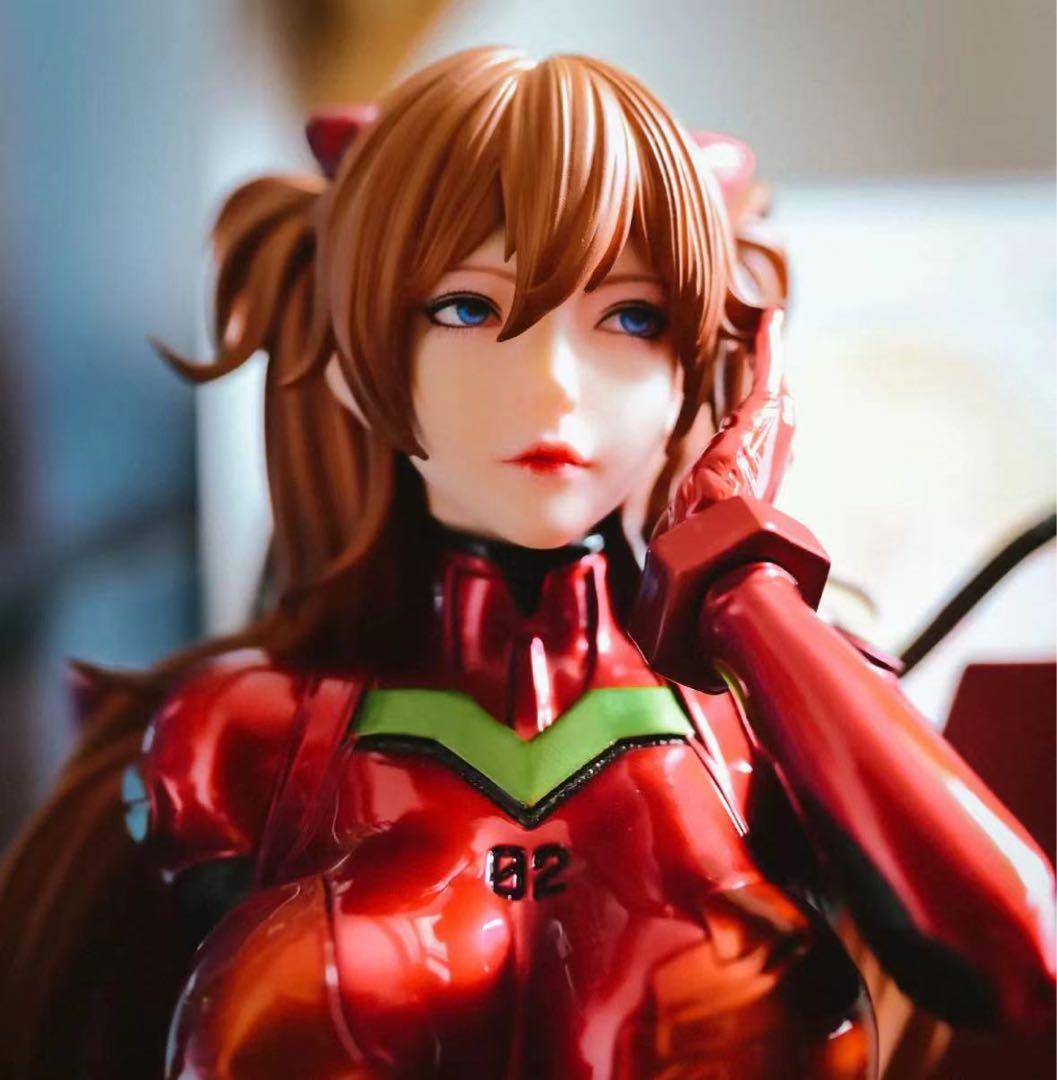 新世紀エヴァンゲリオン アスカ ガレージキット ガレキ スタチュー ①⑧