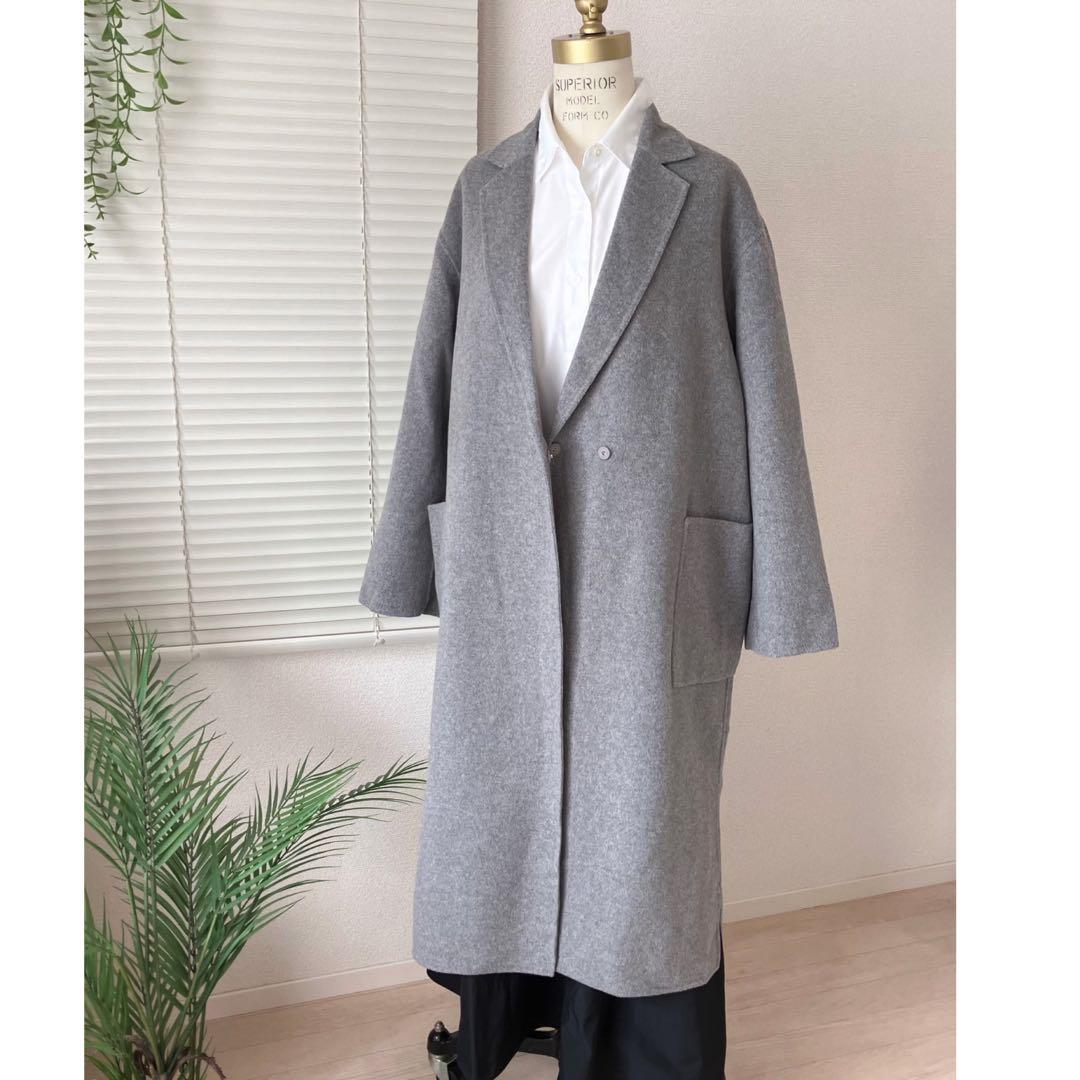 【2023AW】SLOBE ハミルトン ダブルフェイスロングチェスターコート