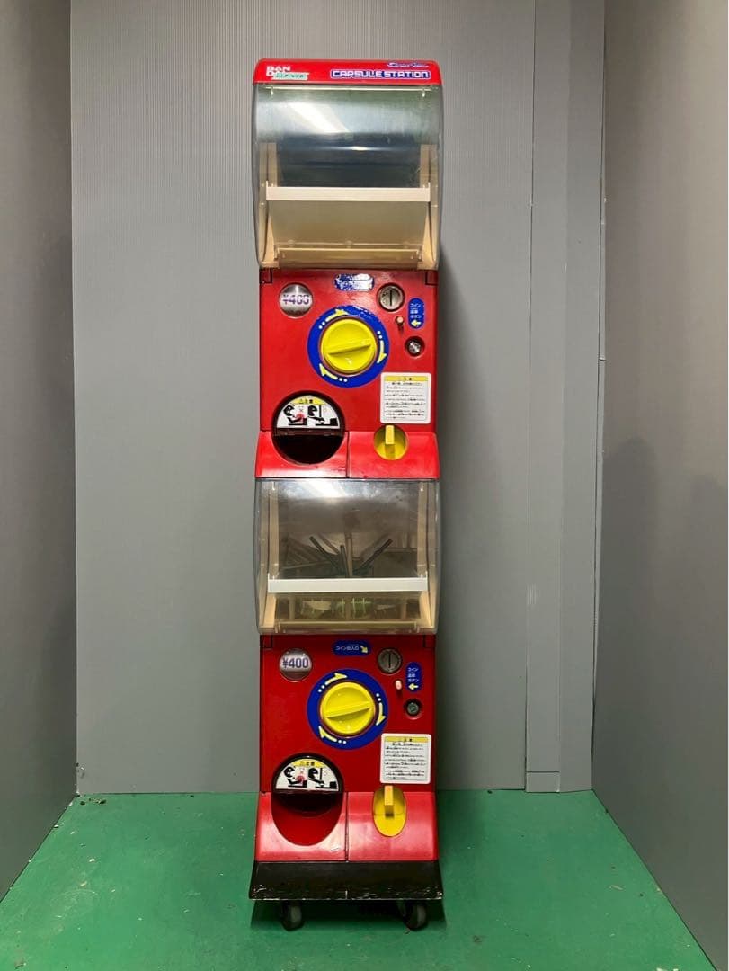 特価品CFO-40B【バンダイ カプセルステーション】上下段中古ガチャガチャ本体