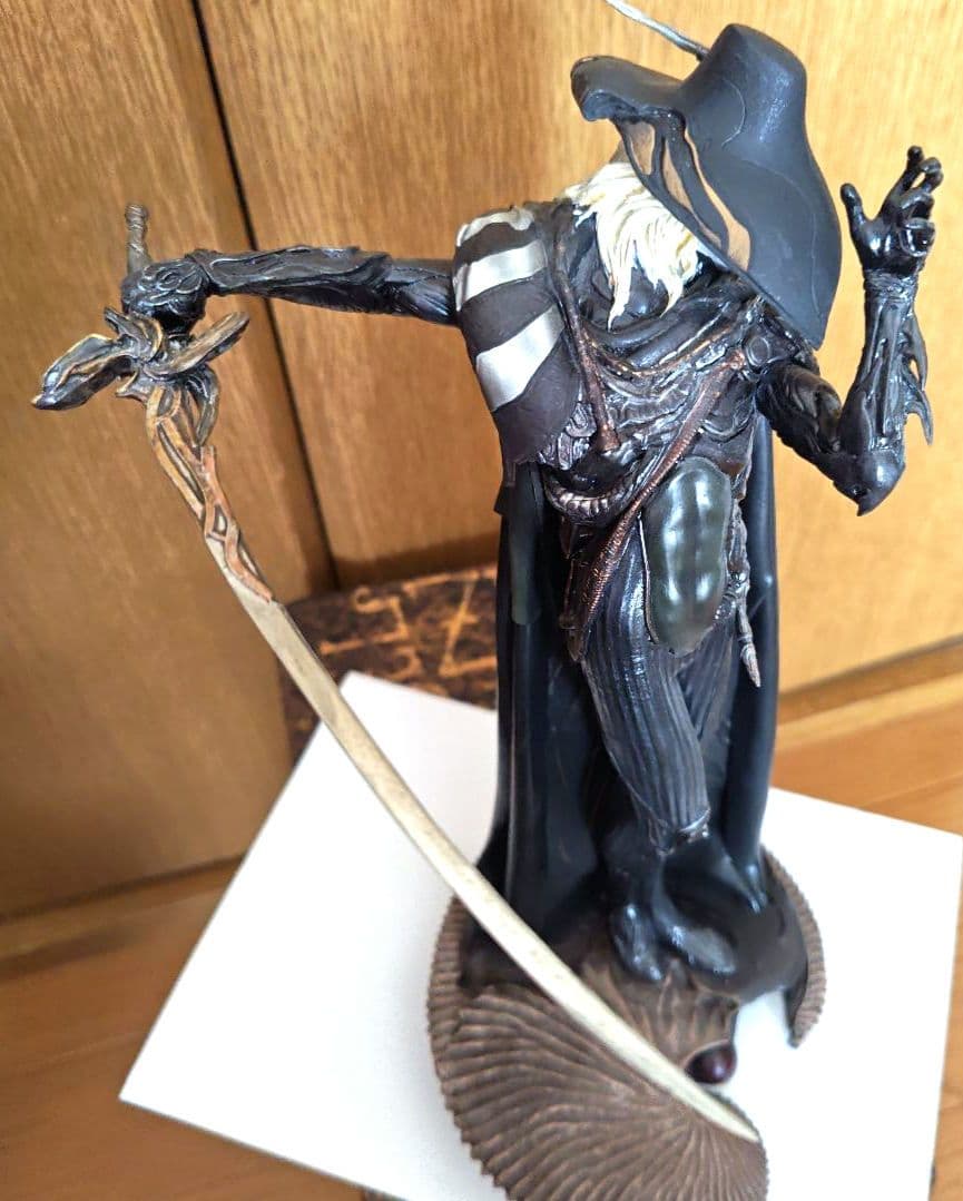 天野喜孝 ナイトメア 黒衣の剣士ソフビ 原型師 竹谷隆之 個人による彩色済