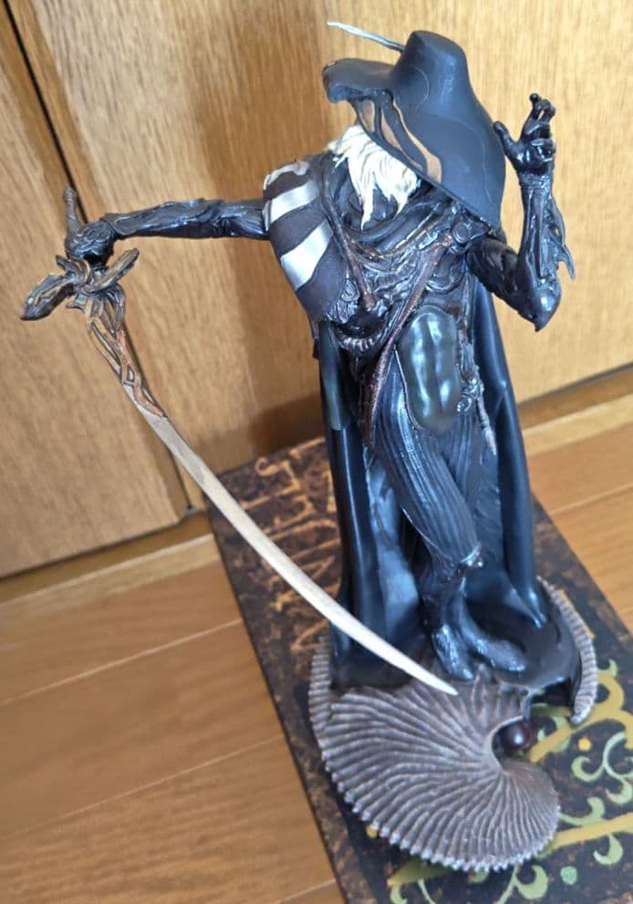 天野喜孝 ナイトメア 黒衣の剣士ソフビ 原型師 竹谷隆之 個人による彩色済