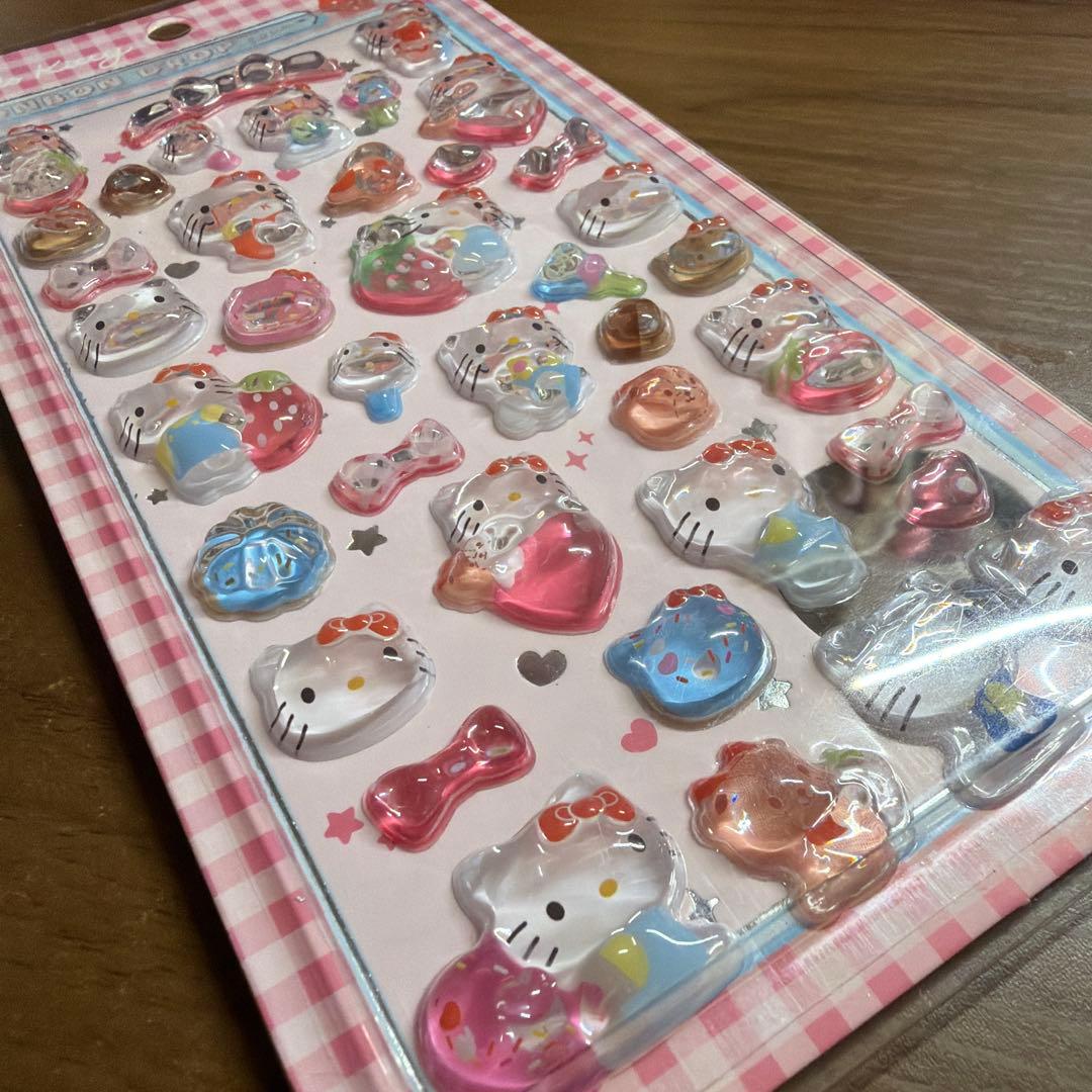 サンリオ　ボンボンドロップシールぷくぷくシール　8枚セット