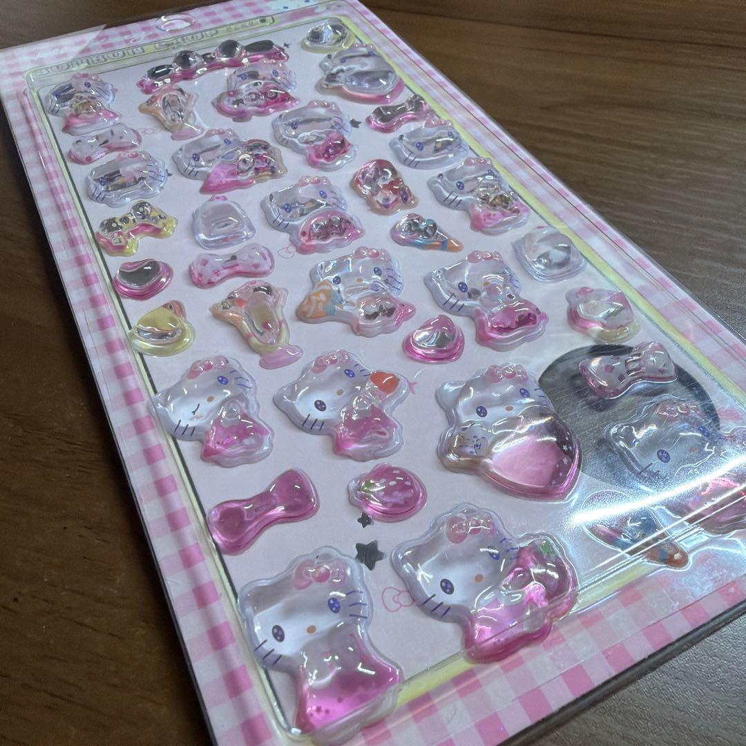 サンリオ　ボンボンドロップシールぷくぷくシール　8枚セット