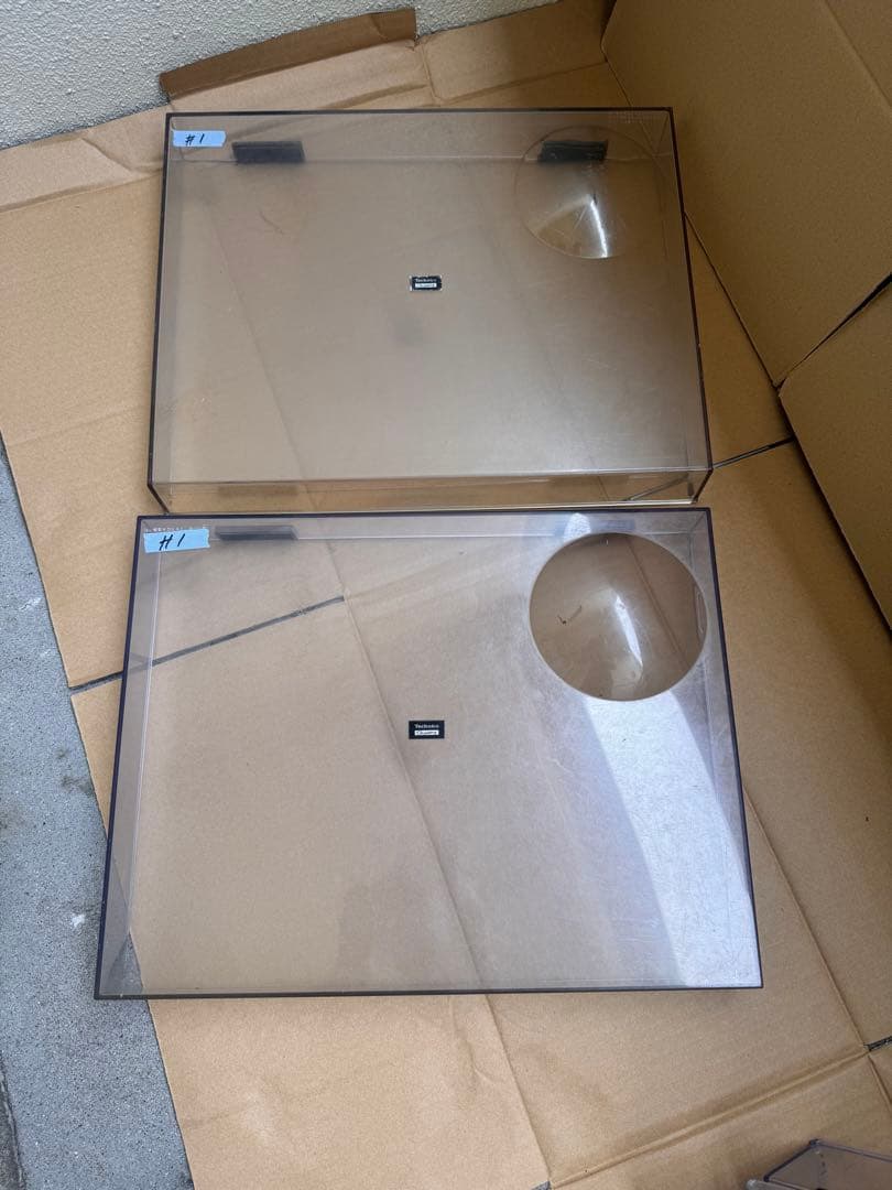 SL1200 MK2/3/4/5/6/7 ダストカバー Technics セット