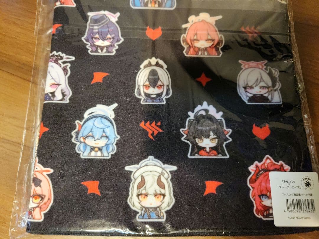 ブルアカ×ふもコレ ゲーミング風呂敷 ミレニアム＋ゲヘナ