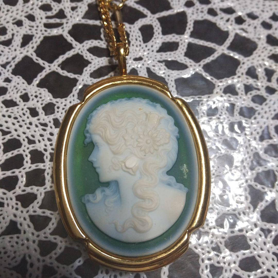 専用K18　オニキスカメオ　ブローチ＆ペンダントトップ兼用鑑付