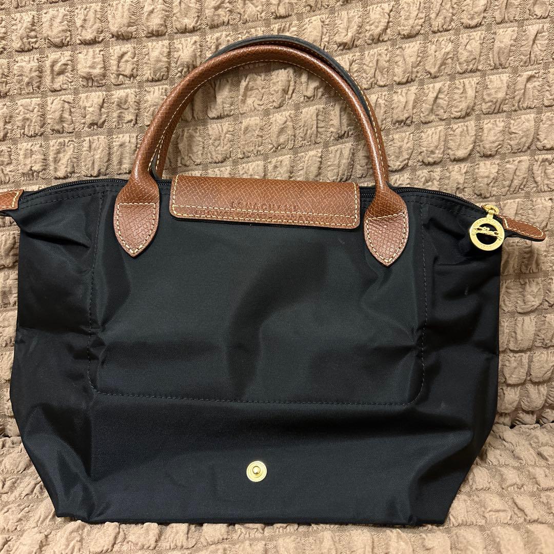 ロンシャン トートバッグ プリアージュ Sサイズ 001 NOIR