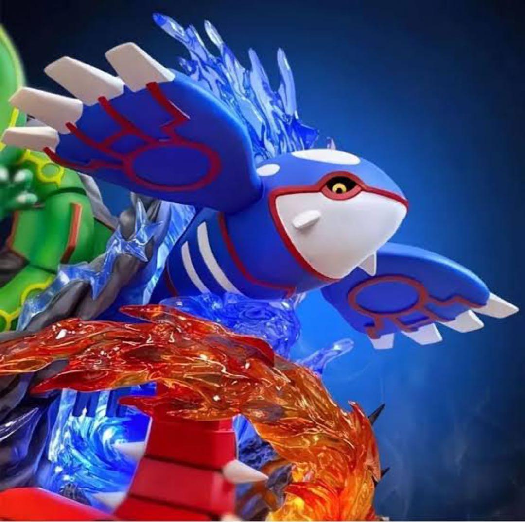 ポケモン フィギュア レックウザ グラードン カイオーガ
