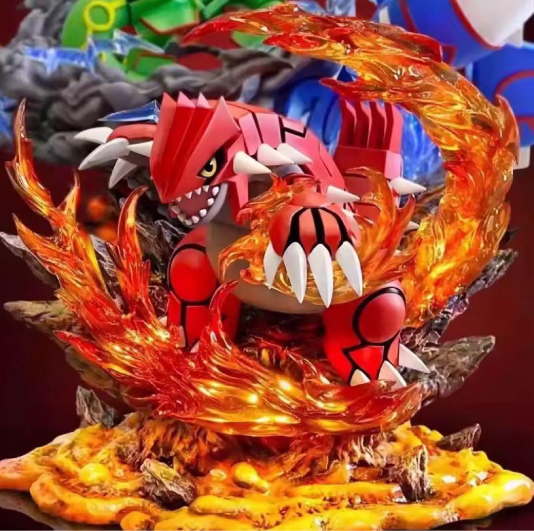 ポケモン フィギュア レックウザ グラードン カイオーガ