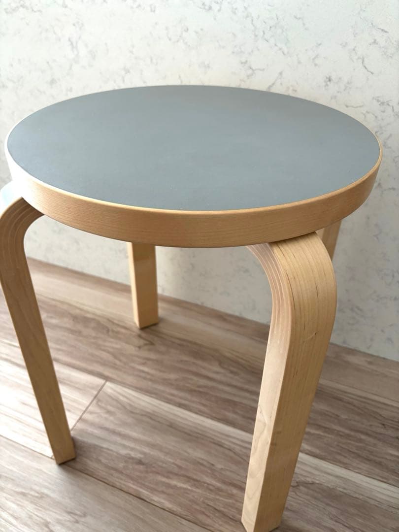 アルテック スツール60 4本脚 リノリウム アッシュ スコープ別注 アアルト