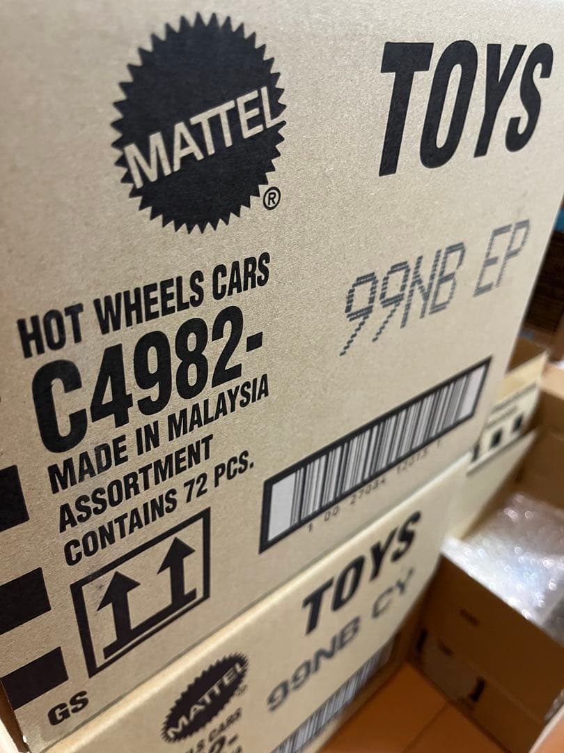 ホットウィール　2026 Bケース　72台入り　インターナショナル版　新品未開封