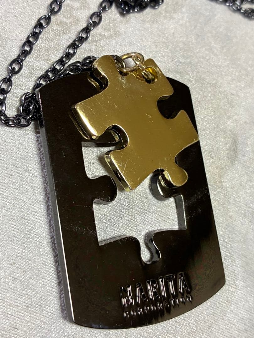 成田昭次　男闘呼組　パズル　ネックレス