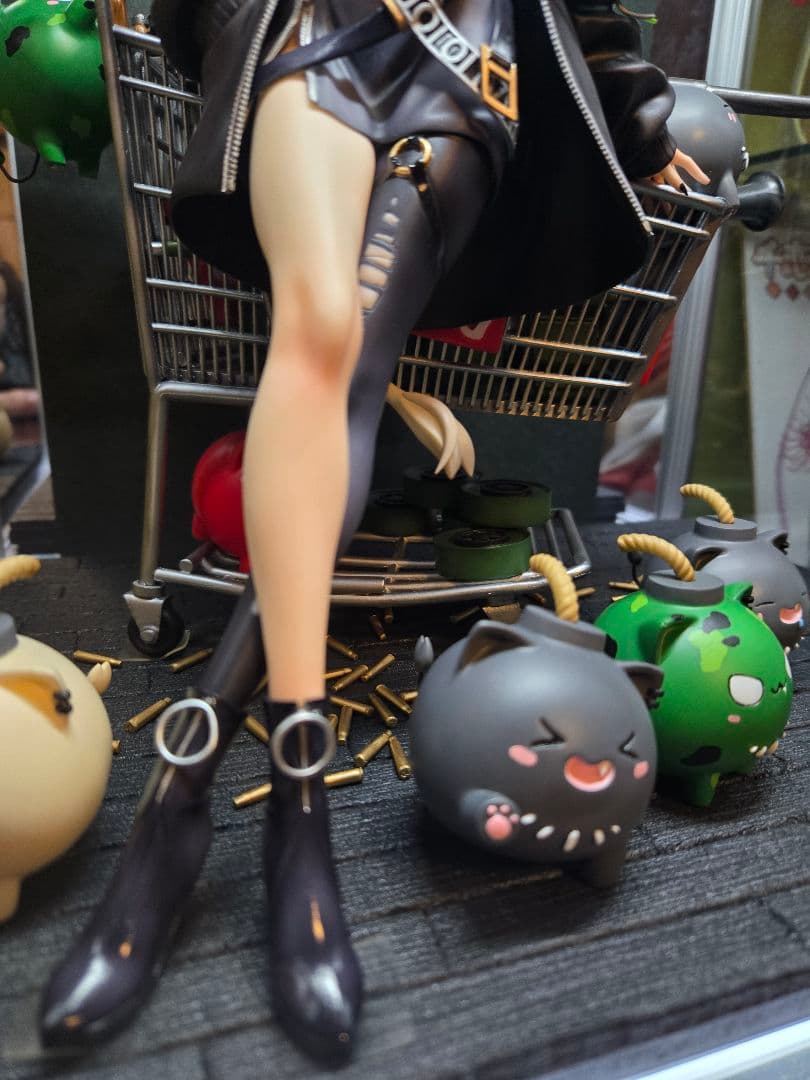 獅白ぼたん ガレージキット 塗装済完成品