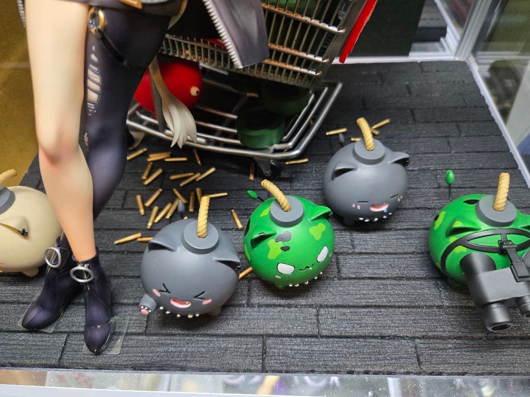 獅白ぼたん ガレージキット 塗装済完成品