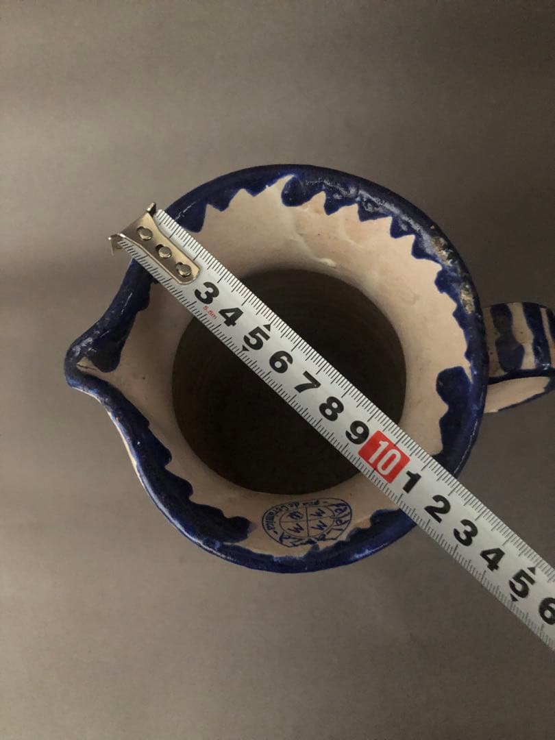 スペイン陶器　水差し　ピッチャー