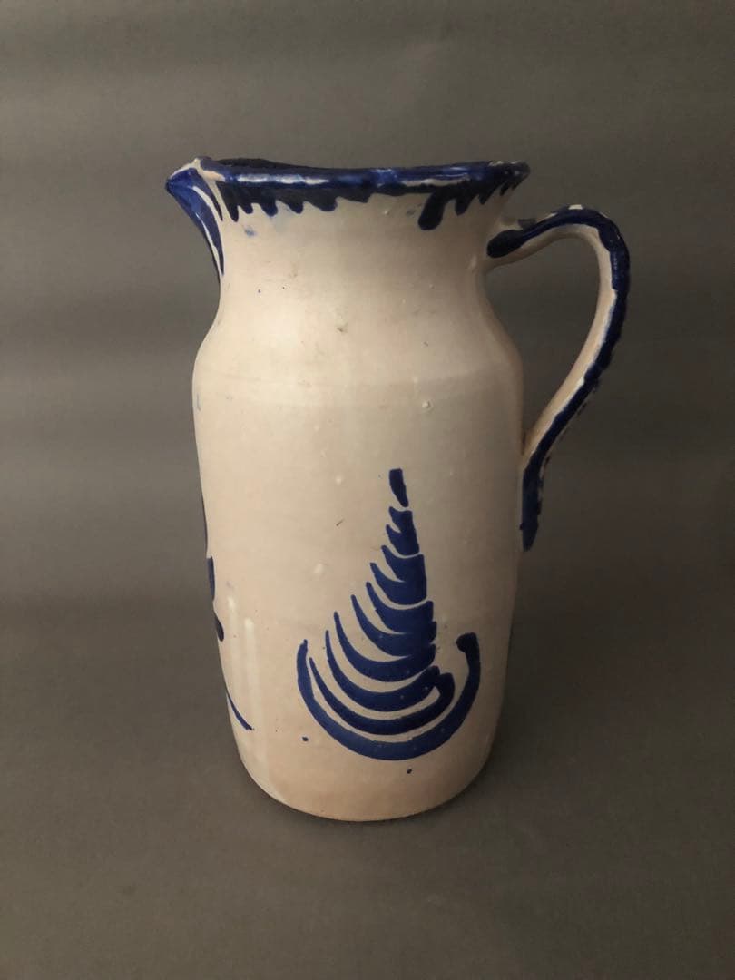 スペイン陶器　水差し　ピッチャー
