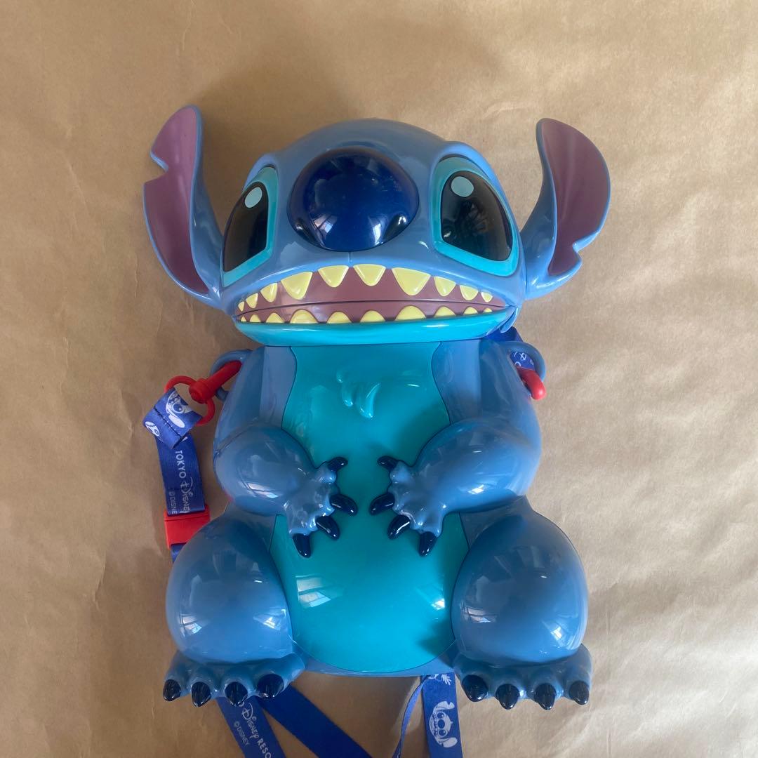 完売品♡廃盤　ディズニー　スティッチ　ポップコーンバケット　ペア　ケース