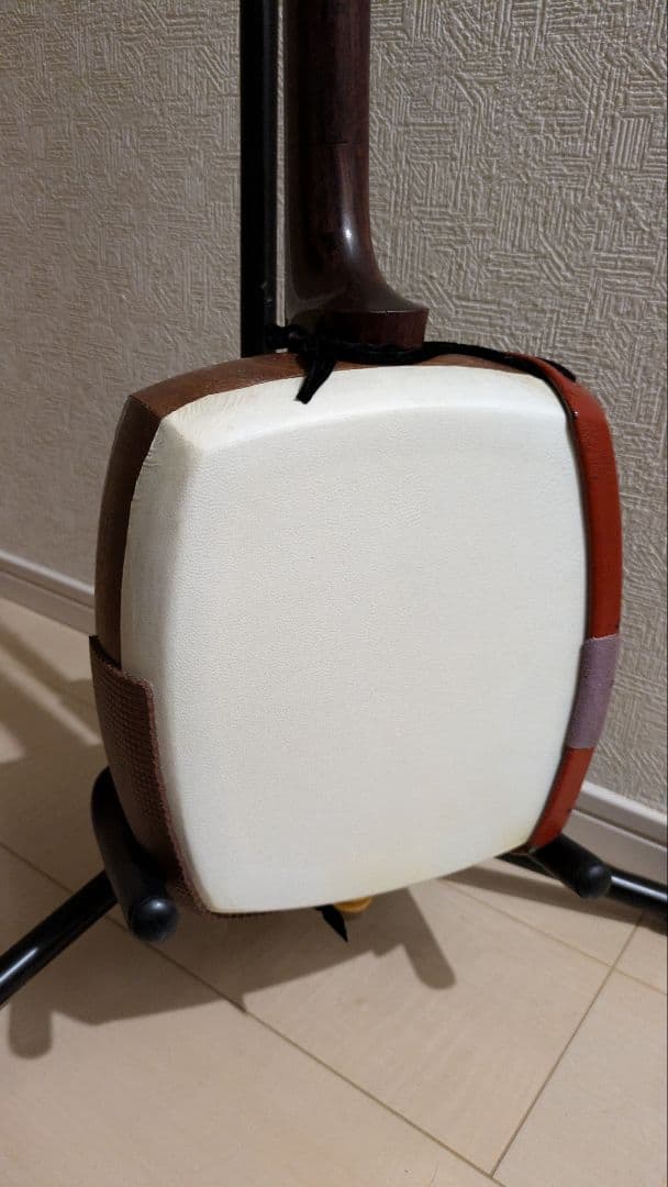 三味線 約50年前に30万円で購入した物 王貞治サイン入り