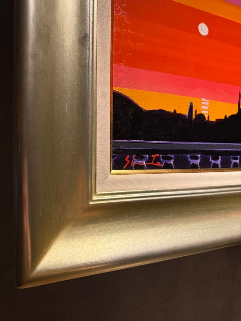 森崎修太【イスタンブール】　肉筆油彩画