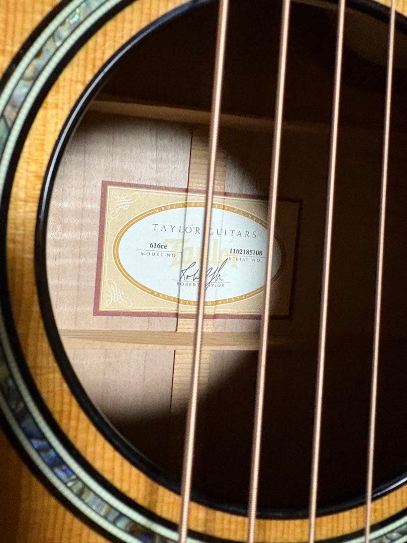 蒲焼き様、専用。Taylor 616ce アコースティックギター ハードケース付