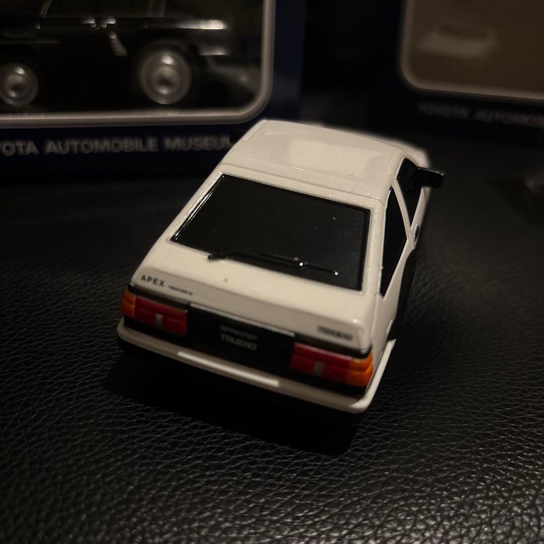 トヨタ自動車博物館プルバックカー 4台セット　クラウン　カローラ　トレノ　レビン