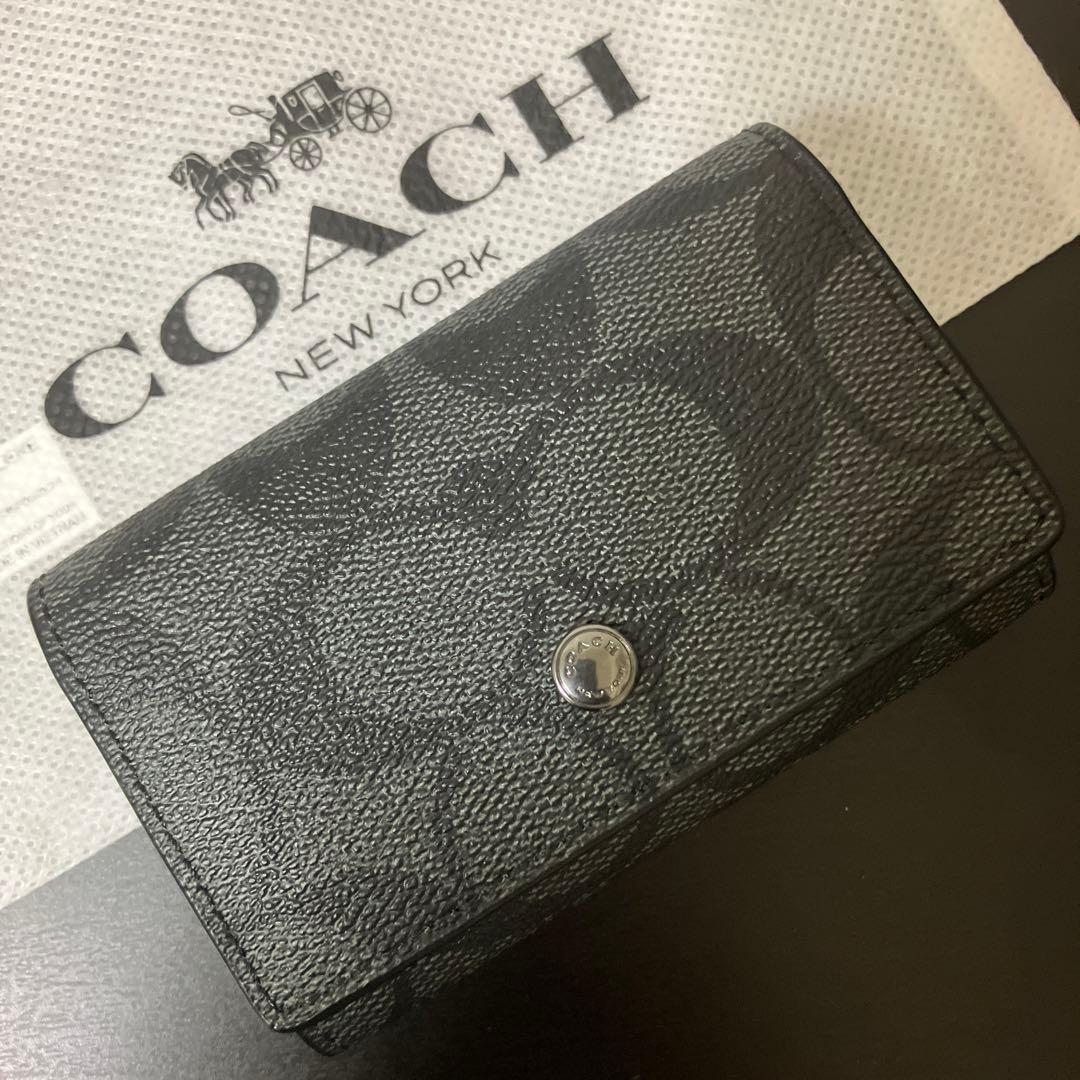 新品　COACH コーチ　キーケース シグネチャー