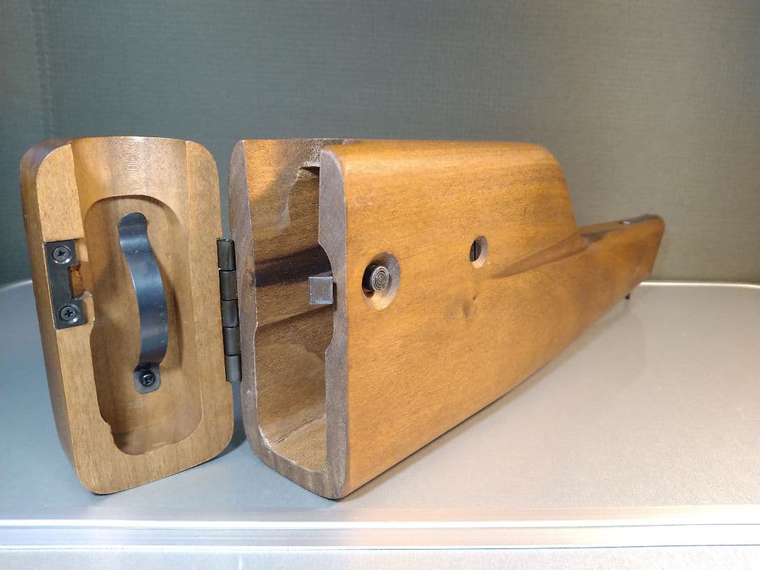 激レアな極美品！フジミ模型製　モーゼルM712用木製ストック！