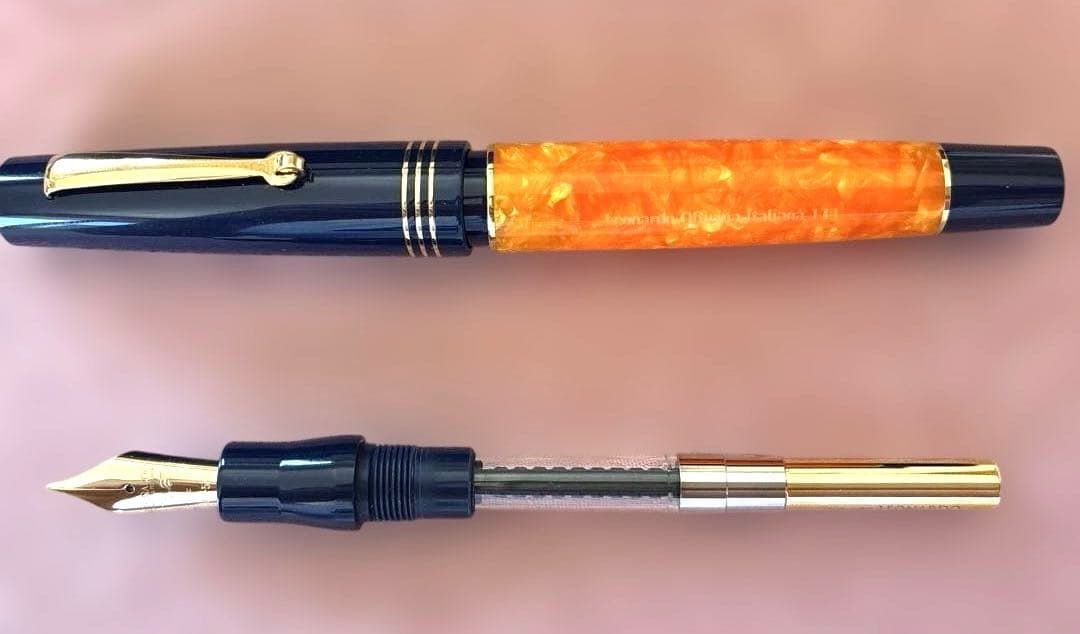 LEONARDO レオナルド モーメントゼロ14KFPトラモントGT 万年筆