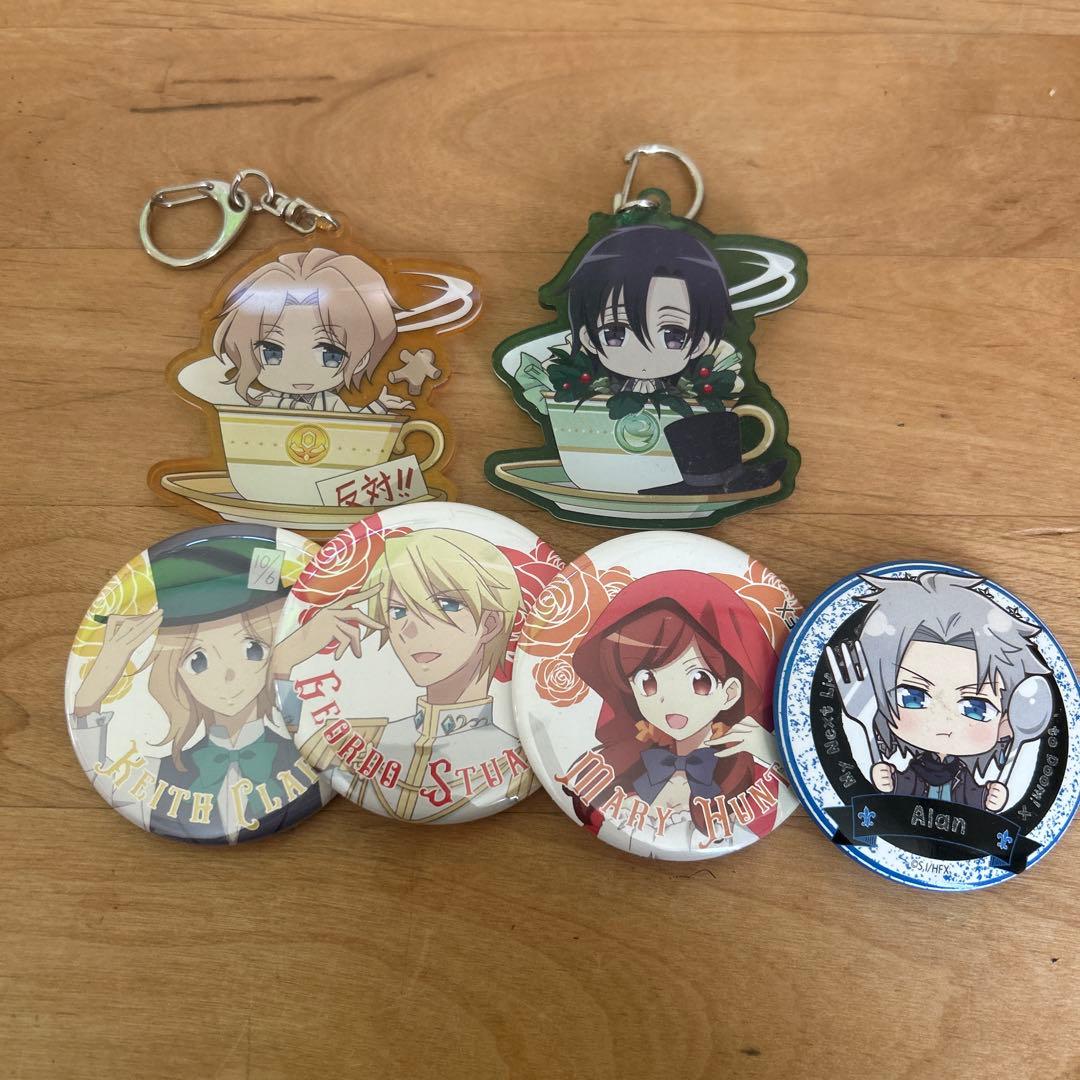 乙女ゲームの破滅フラグしかない悪役令嬢に転生してしまった　缶バッジ、キーホルダー
