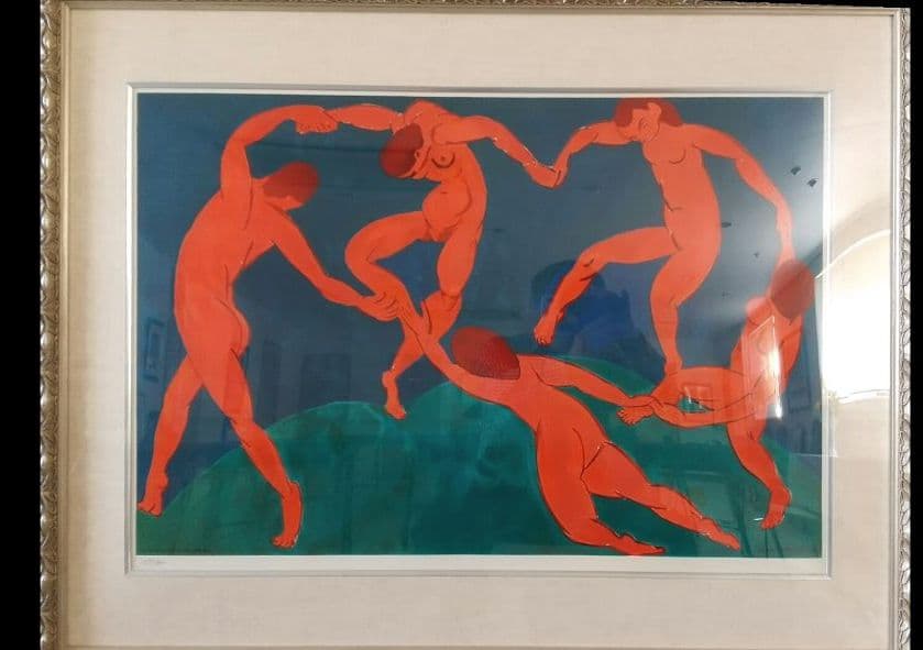 マティスのリトグラフ