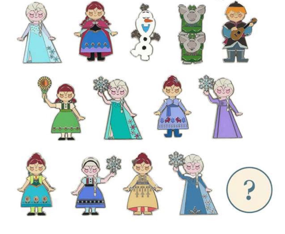 アナと雪の女王 ピンバッジ 14個セット