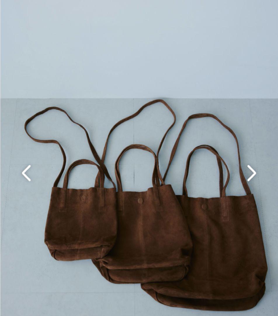 Morphée モルフェ オイルスエードレザーバッグ (Mサイズ)