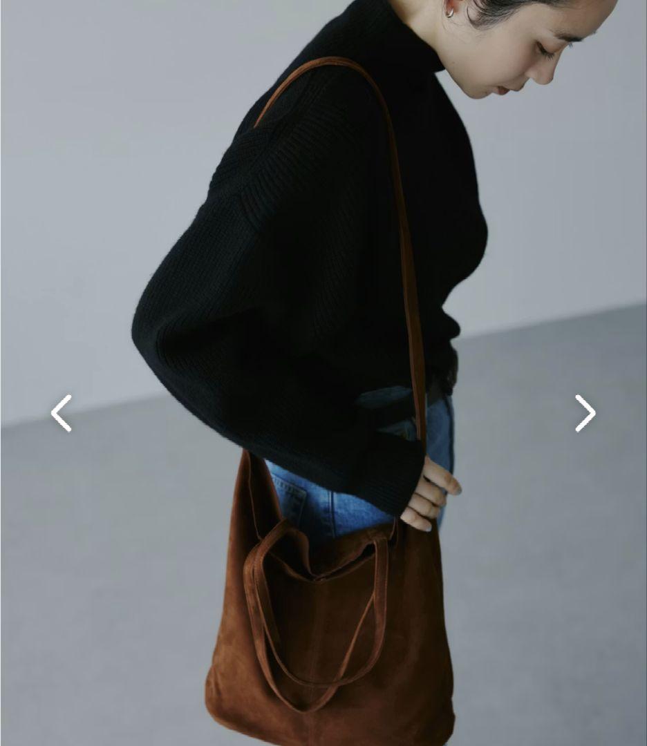 Morphée モルフェ オイルスエードレザーバッグ (Mサイズ)