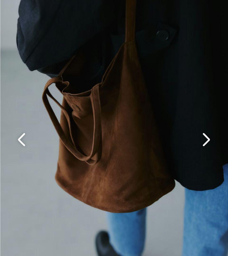 Morphée モルフェ オイルスエードレザーバッグ (Mサイズ)