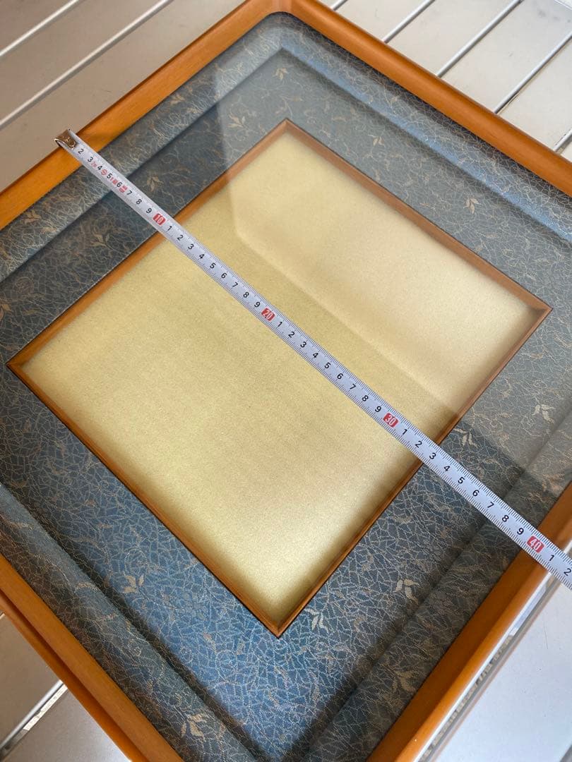 色紙　額縁　書道　隅丸　和額　未使用　高級