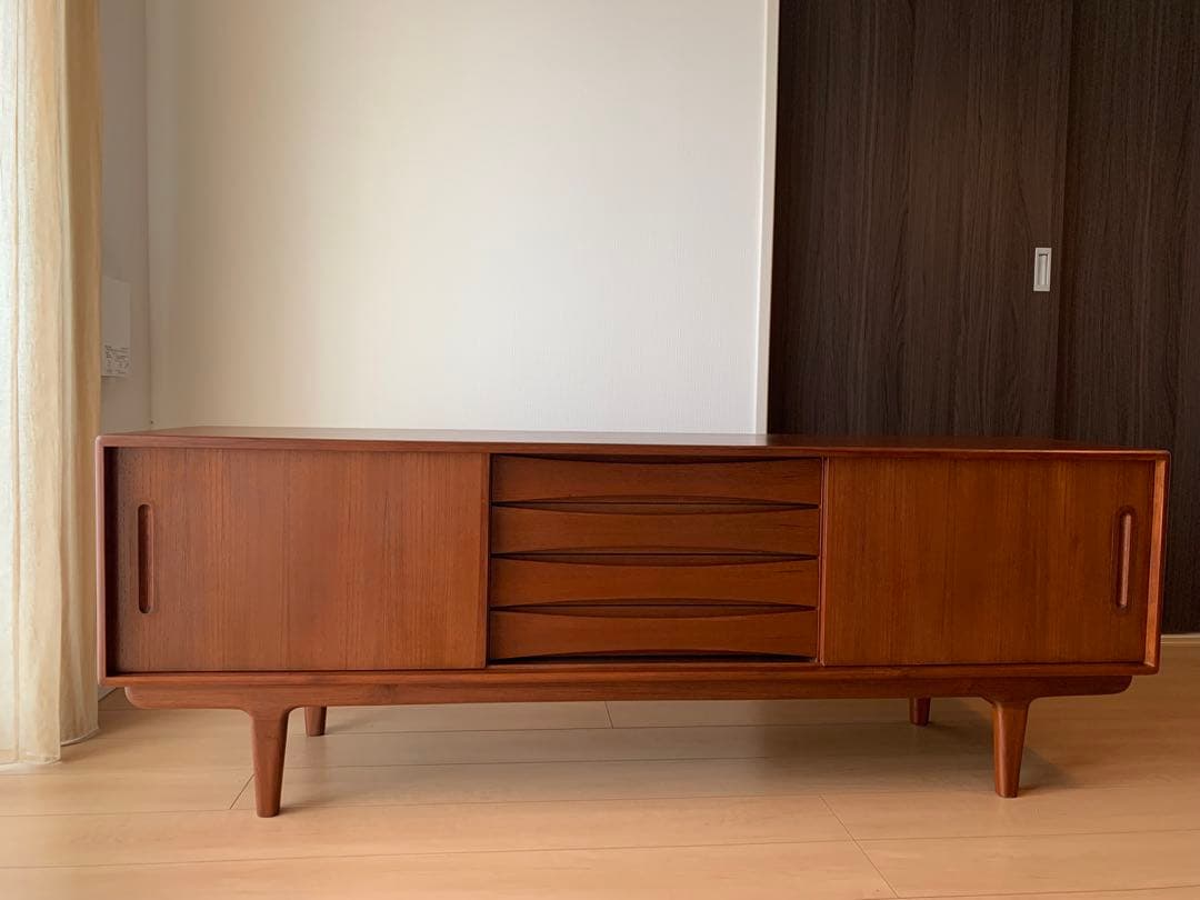 チーク サイドボード 北欧テイスト