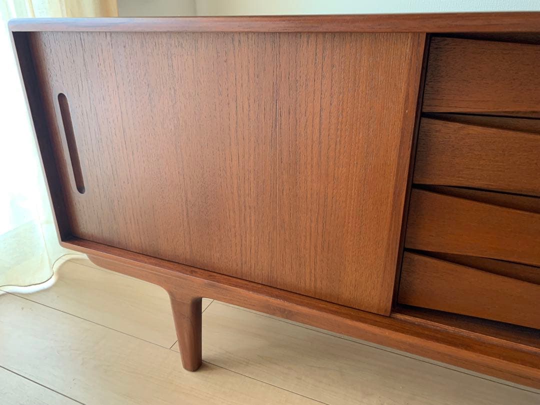 チーク サイドボード 北欧テイスト