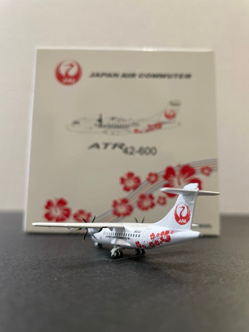 【希少】JAC ATR42-600 ハイビスカス JCウイングス 1/400