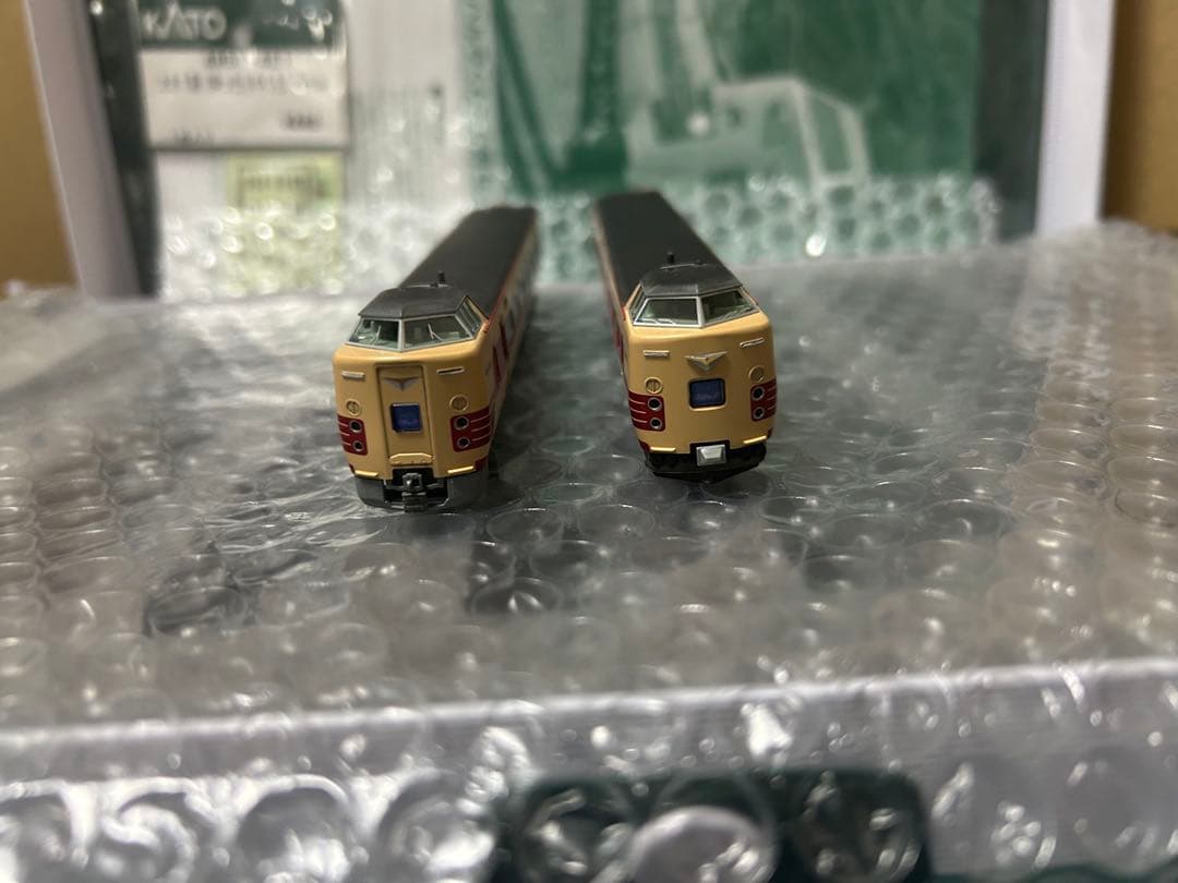 KATOウェザリング加工新品381系リバイバルやくも4両編成オーナー所有放出品