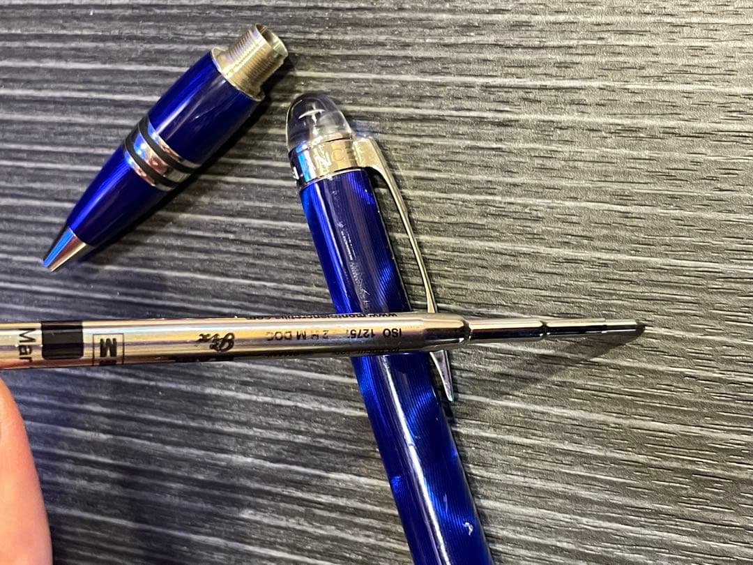 【破格】Montblancモンブランスターウォーカー ブルーミッドナイトレジン