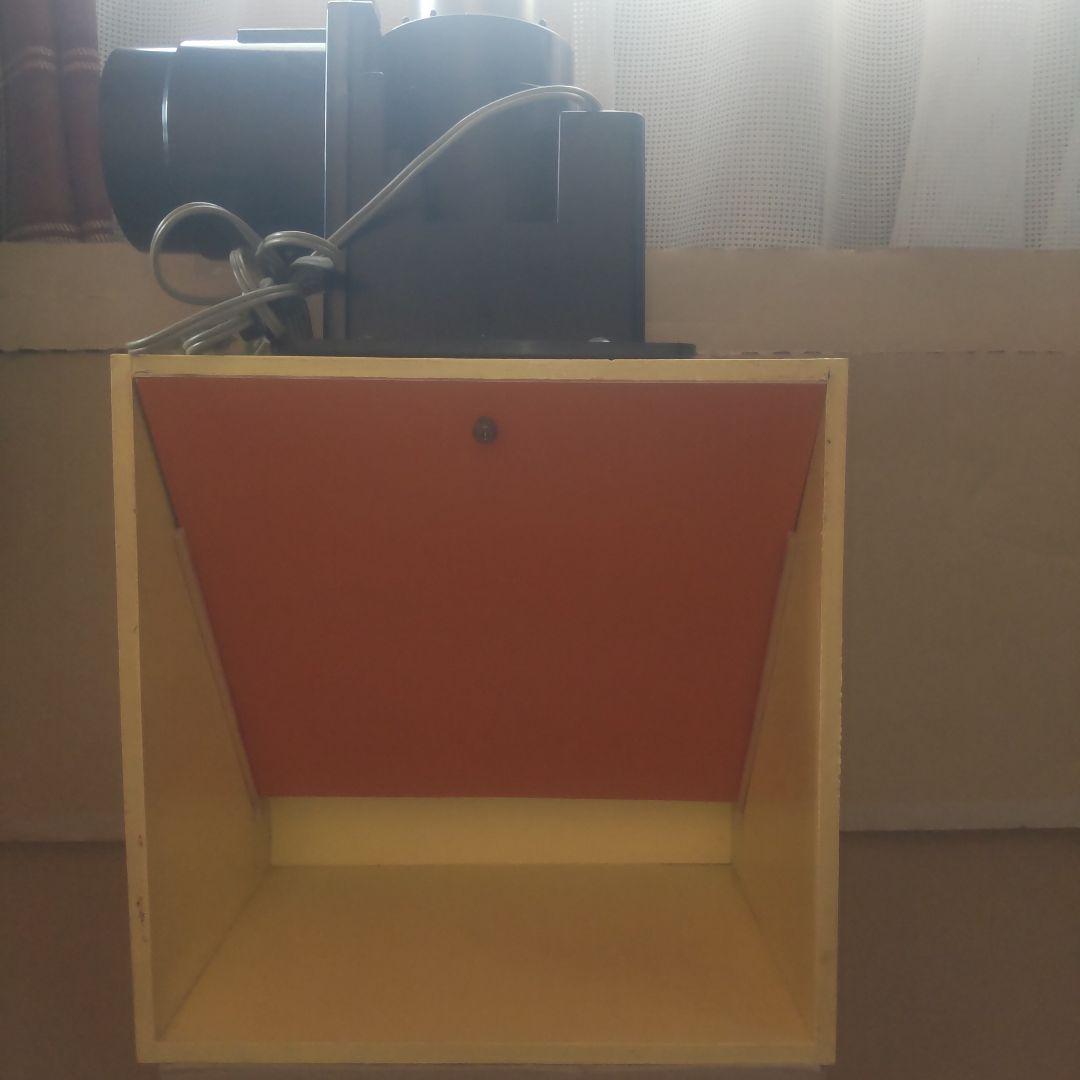 自作　塗装ブース　新品　シロッコファン使用　三菱VD08ZC　卓上ミニサイズ