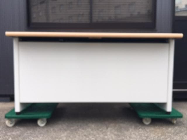 PLUS/プラス　OAデスク　平机　引出し　SP-T147 WM　W1400