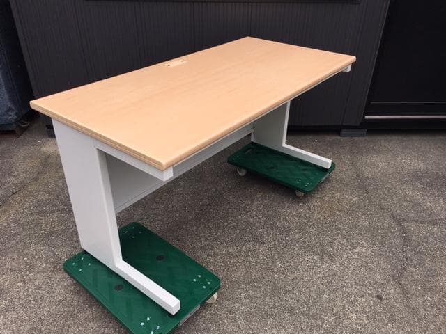 PLUS/プラス　OAデスク　平机　引出し　SP-T147 WM　W1400