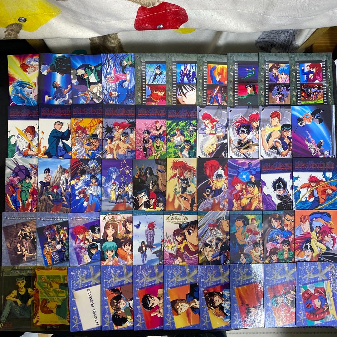 【A745】幽遊白書　パーフェクトコレクションカード　クリアカード　146枚