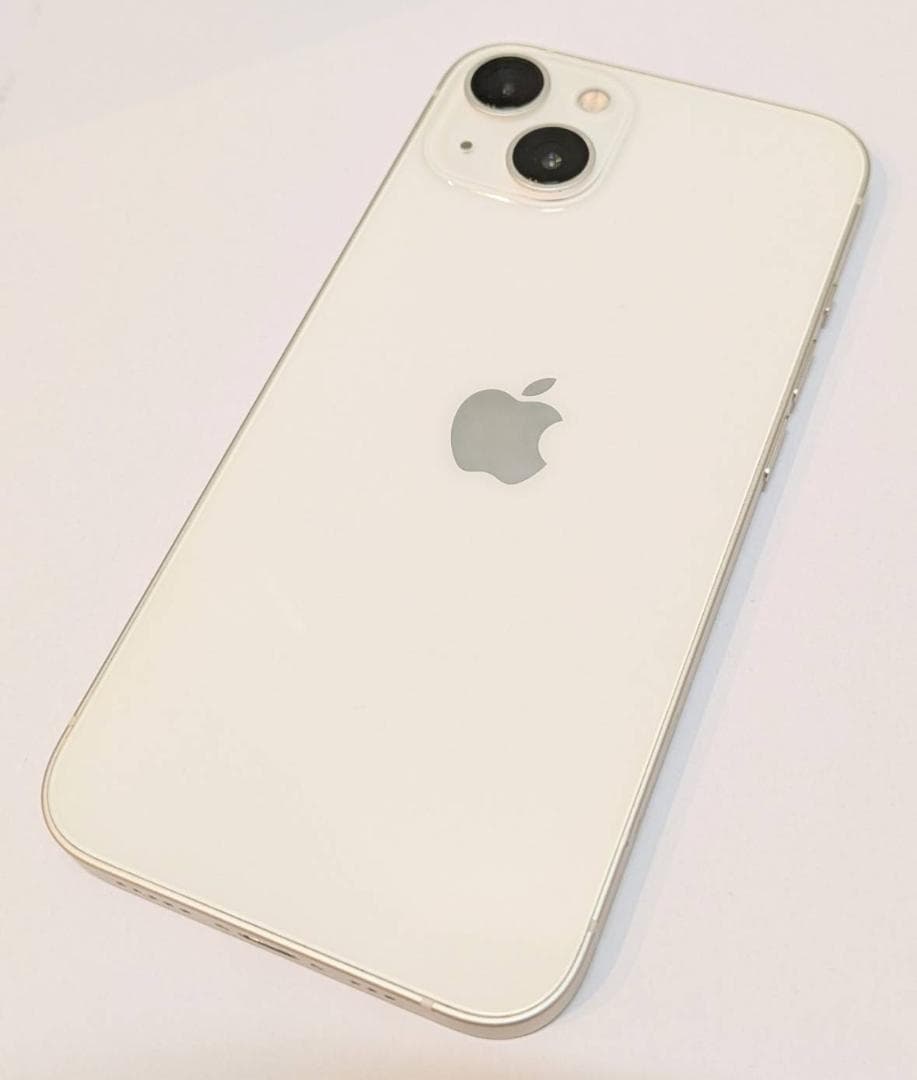 iPhone 13 本体 ホワイト 128GB SIMフリー スターライト 美品